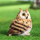 Садовая фигура из полистоуна «Филин», 14×13×11 см - Фото 4