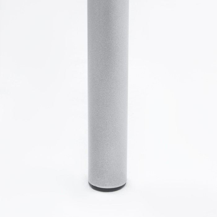 Стол ломберный 790(1180)х590х750, металик Серый/Белый - фото 1928048339