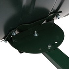 Движок для уборки снега, оцинкованный ковш 43×75 см, металлическая планка, на колёсах, металлический черенок, с ручкой - Фото 18