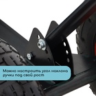 Движок для уборки снега, оцинкованный ковш 43×75 см, металлическая планка, на колёсах, металлический черенок, с ручкой - Фото 7