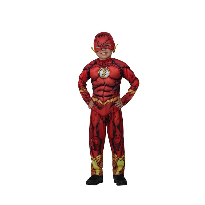 Карнавальный костюм "Флэш" с мускулами Warner Brothers р.116-60 - Фото 1