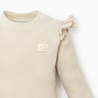 Костюм: джемпер и леггинсы Крошка, Я BASIC LINE, рост 80-86 см, молочный - Фото 5