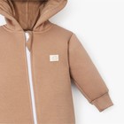 Комбинезон с капюшоном Крошка, Я BASIC LINE, рост 68-74 см, коричневый 9235756 - фото 10142126