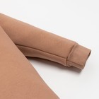 Комбинезон с капюшоном Крошка, Я BASIC LINE, рост 80-86 см, коричневый - Фото 6