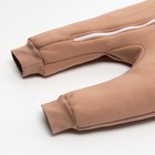 Комбинезон с капюшоном Крошка, Я BASIC LINE, рост 80-86 см, коричневый - Фото 7