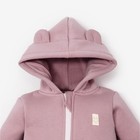 Комбинезон с капюшоном Крошка, Я BASIC LINE, рост 68-74 см, розовый - Фото 4