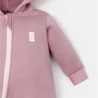 Комбинезон с капюшоном Крошка, Я BASIC LINE, рост 68-74 см, розовый - Фото 5