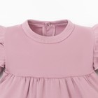 Платье и повязка Крошка, Я BASIC LINE, рост 62-68 см, розовый - Фото 2