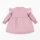 Платье и повязка Крошка, Я BASIC LINE, рост 62-68 см, розовый - Фото 5