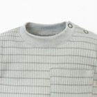 Футболка Крошка, Я BASIC LINE, рост 68-74 см, полоска серая - Фото 2