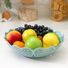 Ваза для фруктов, d=29,5 см, h=8,3 см, цвет МИКС - фото 10142651