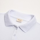 Футболка (поло) женская MINAKU REGULAR FIT: цвет белый, р-р 48 9321317 - фото 12390163