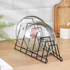 Подставка под крышки, 16×18×34 см, чёрный - Фото 5