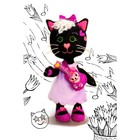 Набор для создания игрушки из фетра+раскраска «Кошечка Звезда» - фото 10142817