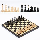 Шахматы польские Madon "Элегантные", 48 х 48 см, король h-10 см - фото 7798299