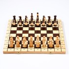 Шахматы польские Madon "Магнат", 56 х 56 см, король h-12 см - Фото 3