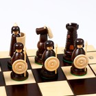 Шахматы польские Madon "Магнат", 56 х 56 см, король h-12 см - Фото 5