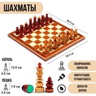 Шахматы польские Madon "Бизант", 58.5 х 58.5 см, король h-14 см 9234698 - фото 3160376