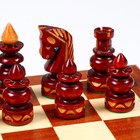 Шахматы польские деревянные большие Madon "Византийские", 58.5 х 58.5 см, король h-14 см - Фото 5