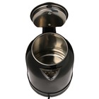 Чайник электрический Homestar HS-1009, металл, 1.8 л, 1500 Вт, чёрный - Фото 6