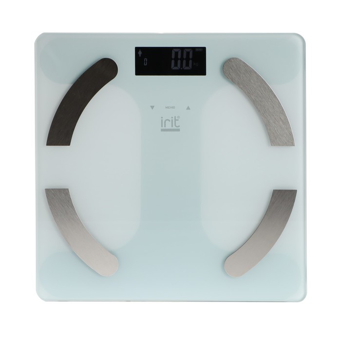 Весы напольные Irit IR-7275, диагностические, до 180 кг, 2хААА (в комплекте), белые - Фото 1