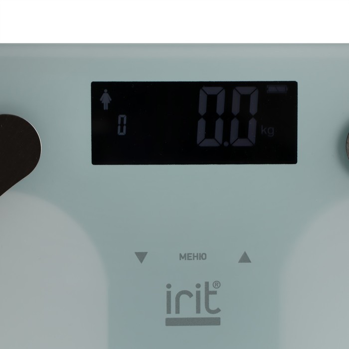 Весы напольные Irit IR-7275, диагностические, до 180 кг, 2хААА (в комплекте), белые - фото 51345821