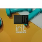 Весы напольные Irit IR-7268, электронные, до 180 кг, 2хААА (в комплекте), желтый с рисунком - Фото 2