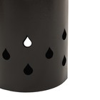 Подставка для зонтов 18 х 18 х 52 см, черная - Фото 3