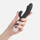 Вибратор-кролик, стимулятор клитора и точки G, чёрный - Фото 4