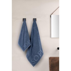 Полотенце махровое Sofi De Marko Sofi, 450 гр, размер 100х150 см, цвет синий