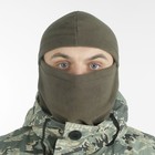 Балаклава флисовая Storm tactic хаки - Фото 2