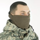 Балаклава флисовая Storm tactic хаки - Фото 3