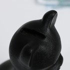 Копилка гипсовая «Кошка», черная, 18 х 8 см - Фото 6