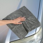 Салфетка из мягкой микрофибры пушистая, полирующая, супервпитывающая 40×40 см, 400 г/м² - Фото 7