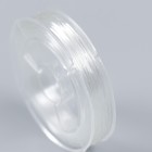 Нить силиконовая для бисера "Astra" 0,8 мм, 10 м, прозрачный - фото 6766612