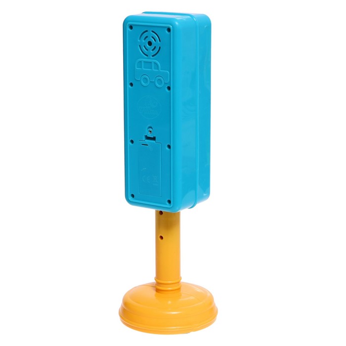 Обучающая игрушка «Светофор», Синий трактор, 45 фраз, стихов, звуков, пдд, световые эффекты 59010