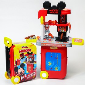 {{photo.Alt || photo.Description || 'УЦЕНКА Набор строителя с инструментами в чемодане игровой «Модуль», Микки Маус'}}