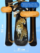 Снегокат «Ника кросс», СНК/Л2, цвет золотой/чёрный - Фото 3