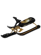 Снегокат «Ника кросс», СНК/Л2, цвет золотой/чёрный - Фото 5