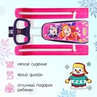 Снегокат «Тимка спорт 2» Сказочный патруль, розовый, ССП1 Nika Kids - Фото 3