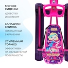 Снегокат «Тимка спорт 4-1 Сказочный патруль», ССП2, со спинкой и ремнём безопасности - Фото 5