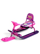 Снегокат «Тимка спорт 4-1 Сказочный патруль», ССП2, со спинкой и ремнём безопасности - Фото 6