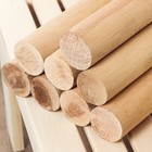 Дрова берёзовые цилиндрованные в связке (упаковка, 8 шт) - фото 44499827