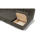 Диван п - образный «Монако 4», механизм венеция, универсальный, велюр, цвет селфи 03 - Фото 4