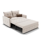 Диван прямой «Палермо», механизм выкатной, велюр, цвет селфи 01/подушки 03 - Фото 5