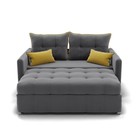 Диван прямой «Палермо», механизм выкатной, велюр, цвет селфи 07/подушки 08 - Фото 2