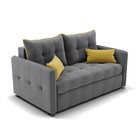 Диван прямой «Палермо», механизм выкатной, велюр, цвет селфи 07/подушки 08 - Фото 3