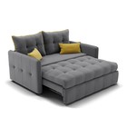 Диван прямой «Палермо», механизм выкатной, велюр, цвет селфи 07/подушки 08 - Фото 4