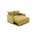 Прямой диван «Палермо», механизм выкатной, велюр, цвет селфи 08 / подушки 07 - Фото 2