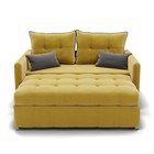 Диван прямой «Палермо», механизм выкатной, велюр, цвет селфи 08/подушки 07 - Фото 2